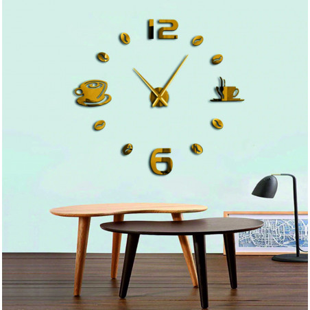 Minimalist large wall clock suitable for a modern home Minimalist large wall clock suitable for a modern home