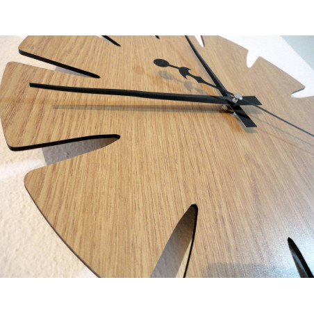 Wooden wall clock made of HDF SPECTRA Wooden wall clock made of HDF SPECTRA