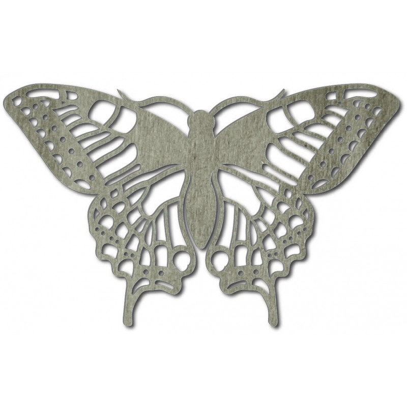 Night butterfly carved from wood plywood L 420X 257 mm LEOPARTID