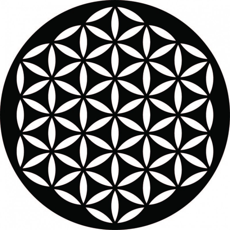 Mandala Wellbeing Wooden Wall Picture Of Plywood YISUIYU