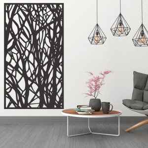 Wooden decor picture on the wall made of wooden plywood Poplar HAVULKY