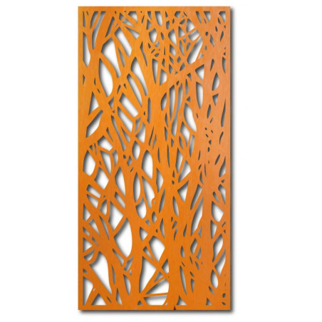 Wooden decor painting on the wall made of wooden plywood Topol HAVULKY