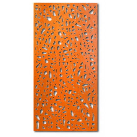 Wooden picture on the wall made of plywood Poplar Spots