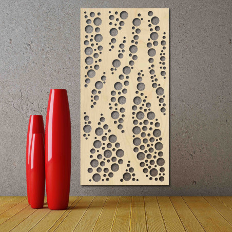Wall painting made of wooden plywood Poplar ROUNDS Wall painting made of wooden plywood Poplar ROUNDS