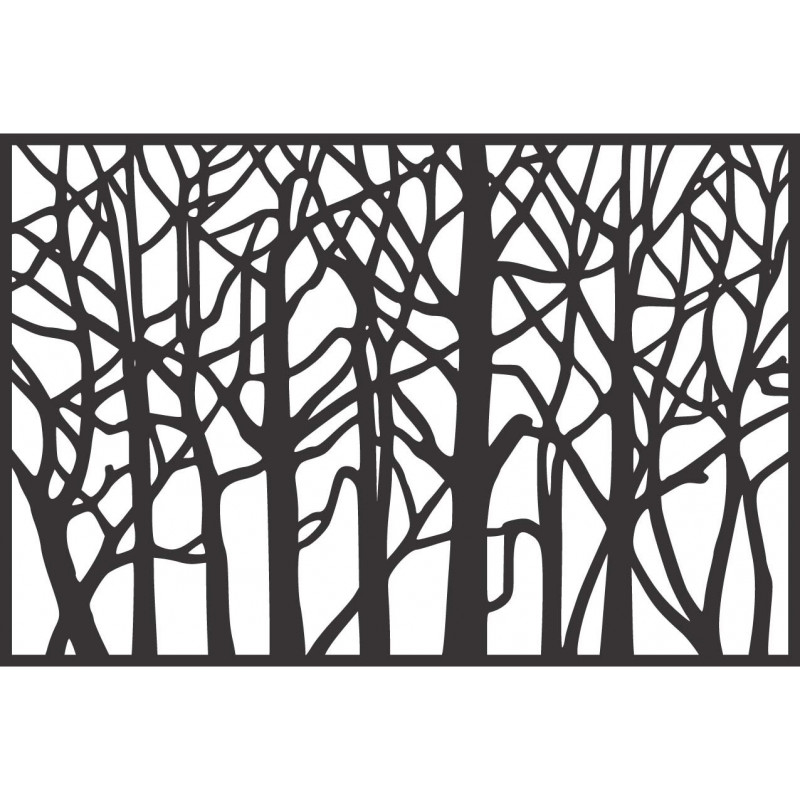 The image on the wall of wooden plywood poplar HOREHOR