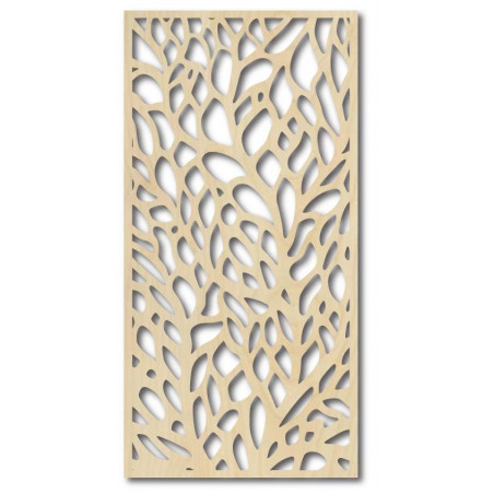 Wall painting of a tree made of wooden plywood Topoľ LÝDIA 1