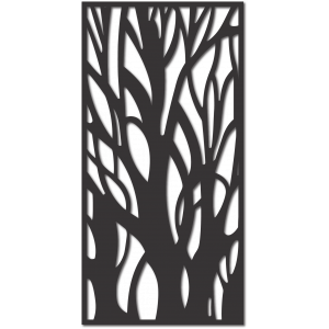 Wall painting tree made of wooden plywood Poplar LÝDIA 2 2
