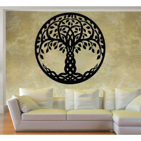 Wooden painting on a wall made of poplar plywood Bogan