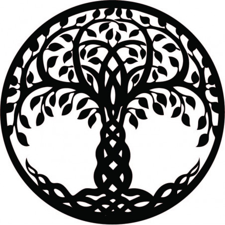 Wooden painting on a wall made of poplar plywood Bogan