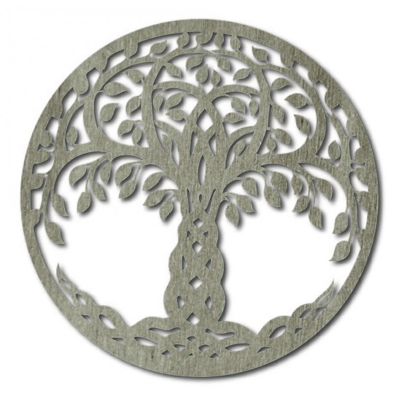 Wooden painting on a wall made of poplar plywood Bogan