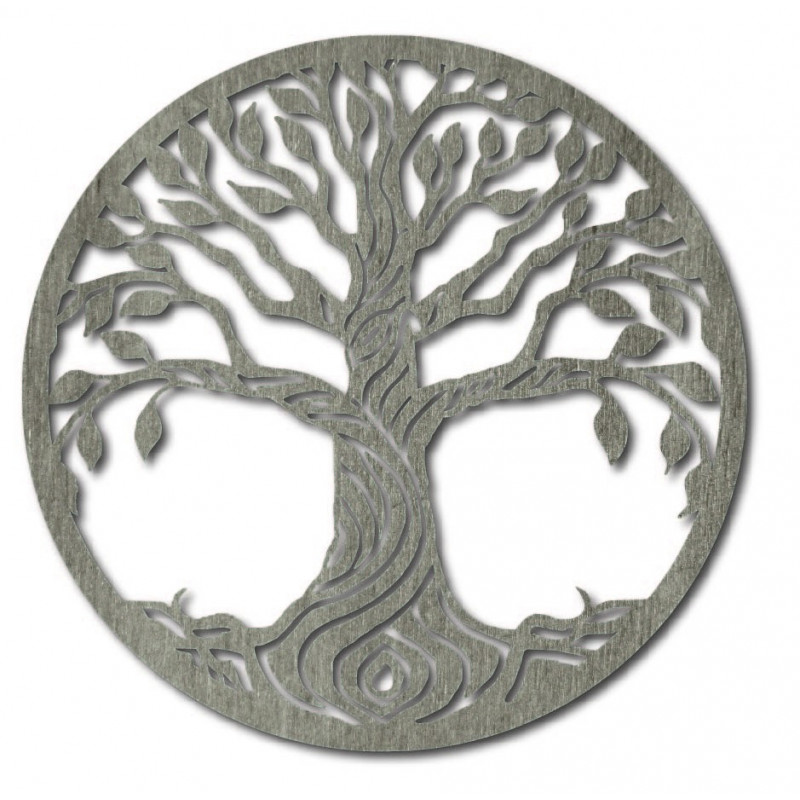 Wall painting of a tree made of poplar plywood BIDHIA