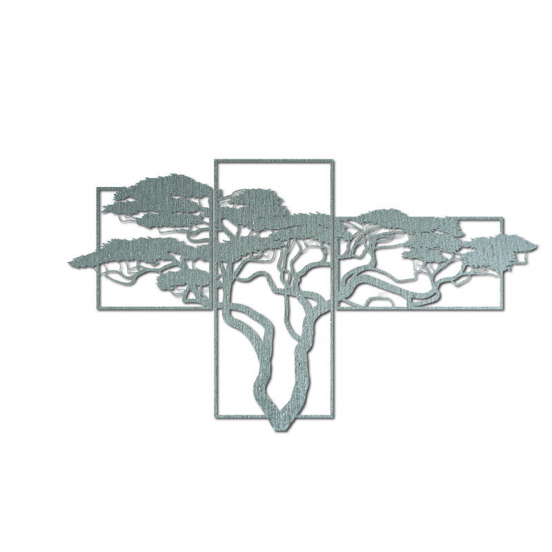 Wooden wall painting BONSAI The painting consists of three parts SKALICA