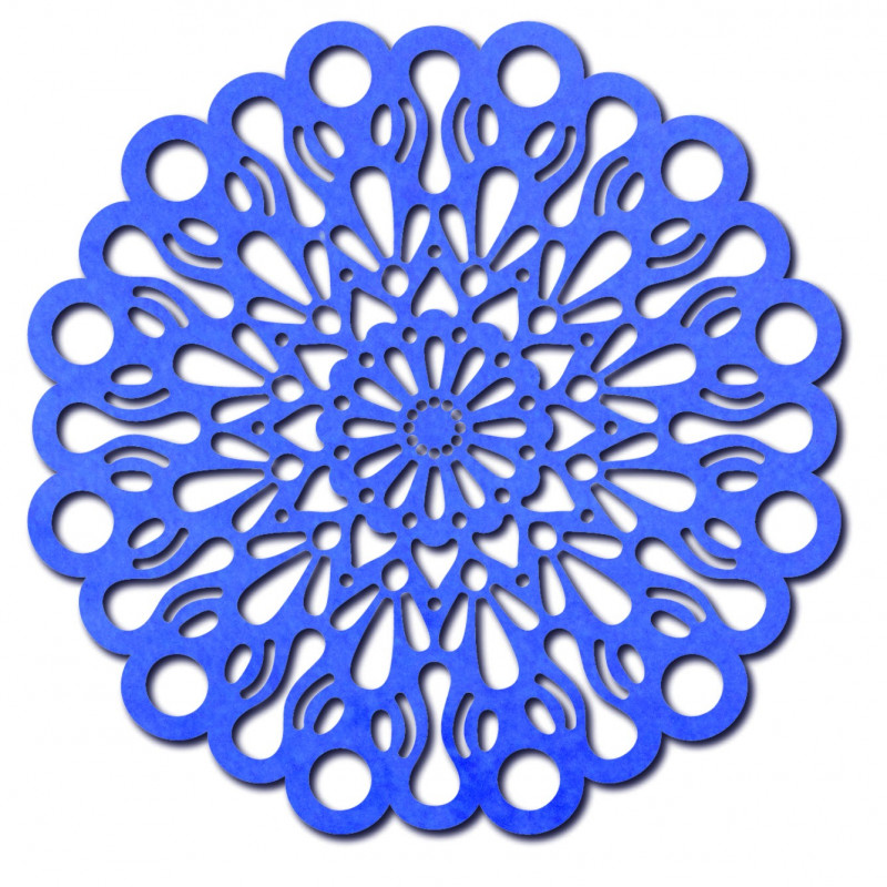 STYLESA wooden wall painting made of plywood ORFEA PR0224 black