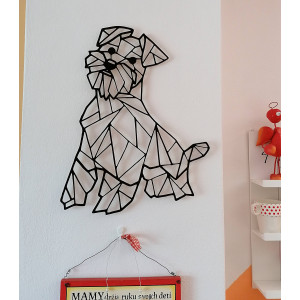 STYLESA Wooden picture on the wall HAFINKO PR0228 black 2