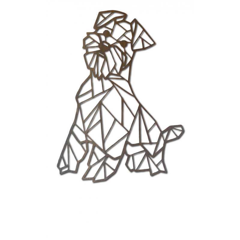 STYLESA Wooden picture on the wall HAFINKO PR0228 black