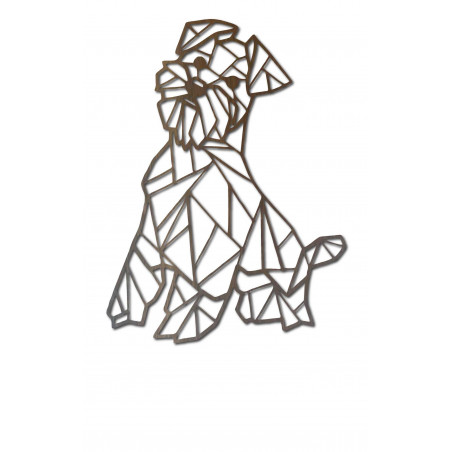 STYLESA Wooden picture on the wall HAFINKO PR0228 black