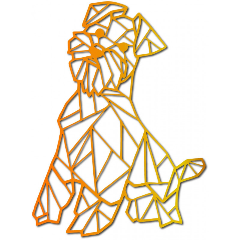 STYLESA Wooden picture on the wall HAFINKO PR0228 black