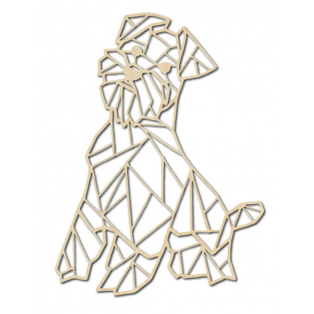 STYLESA Wooden picture on the wall HAFINKO PR0228 black