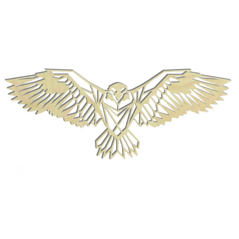 SENTOP carved wooden image of an eagle PR0233 black