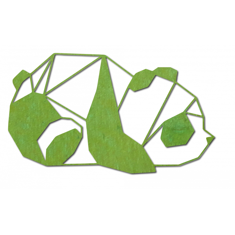 SENTOP Carved wall painting bear PR0242 black