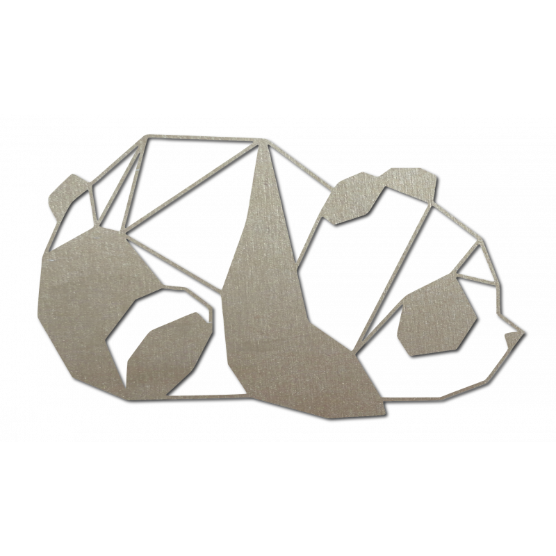 SENTOP Carved wall painting bear PR0242 black