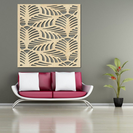 Carved Wooden Wall Image from plywood KVADER
