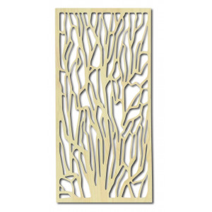 Carved Wooden picture on the wall of plywood FORGER. 2