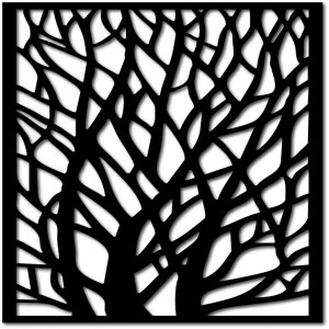 Carved Wooden Wall Image from plywood BELOON 2