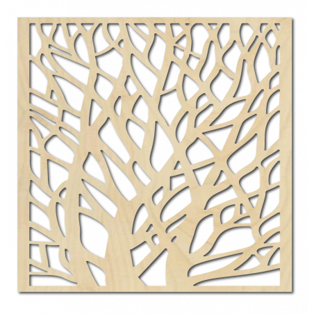 Carved Wooden Wall Image from plywood BELOON