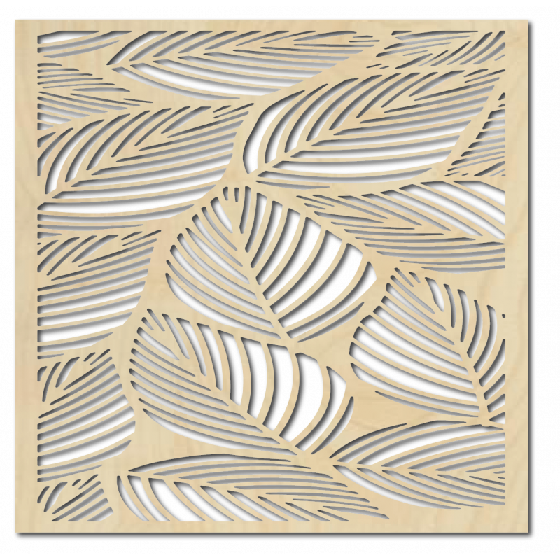 Carved Wooden Picture on the Wall from ORKO Plywood