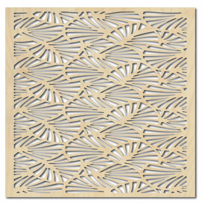 Carved Wooden Wall Image from plywood MUSLAY