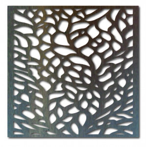 Carved picture on the wall of a wooden plywood KLIDKK 2