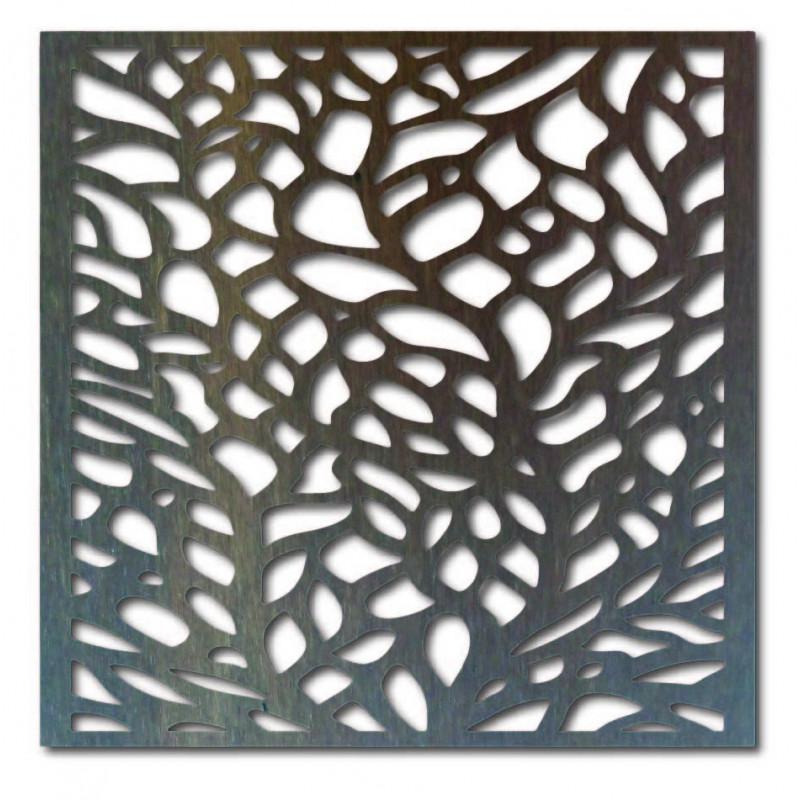 Carved picture on the wall of a wooden plywood KLIDKK