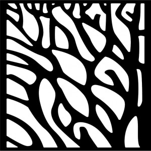 Carved picture on the wall of a wooden plywood a tree 2