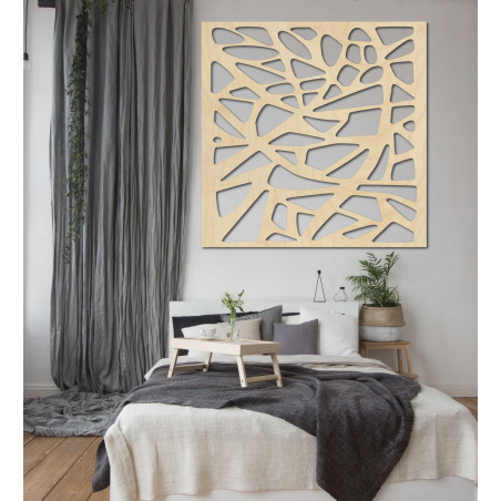 Carved wall painting made of wooden plywood HORLAT Carved wall painting made of wooden plywood HORLAT