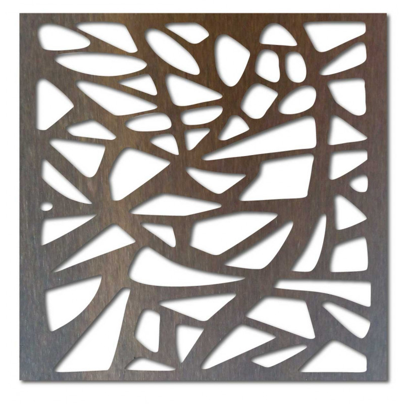 Carved wall painting made of wooden plywood HORLAT