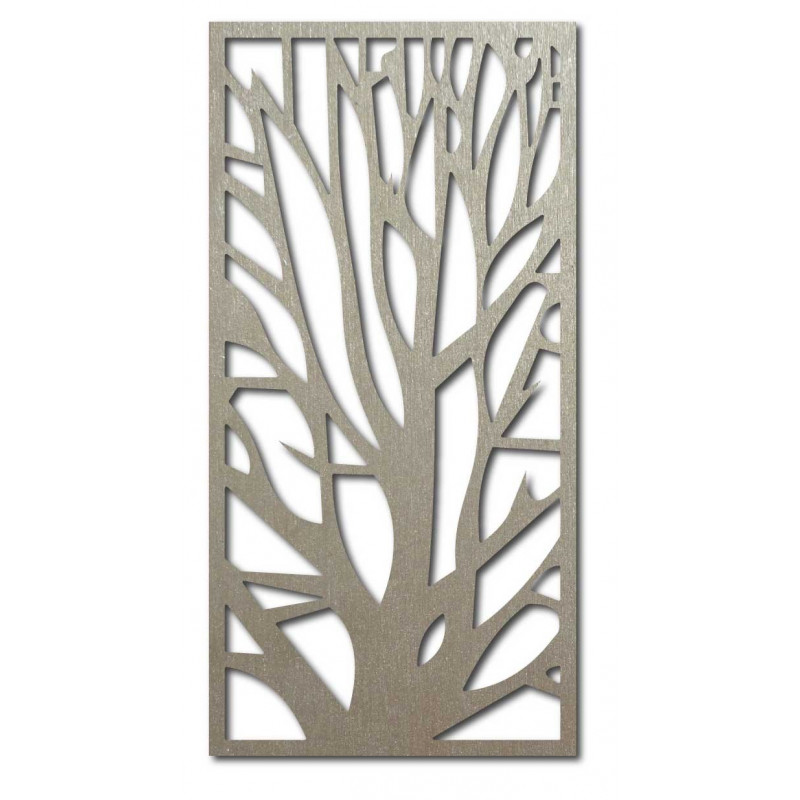 Wall painting carved from wooden plywood KONKOSM