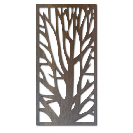 Wall painting carved from wooden plywood KONKOSM