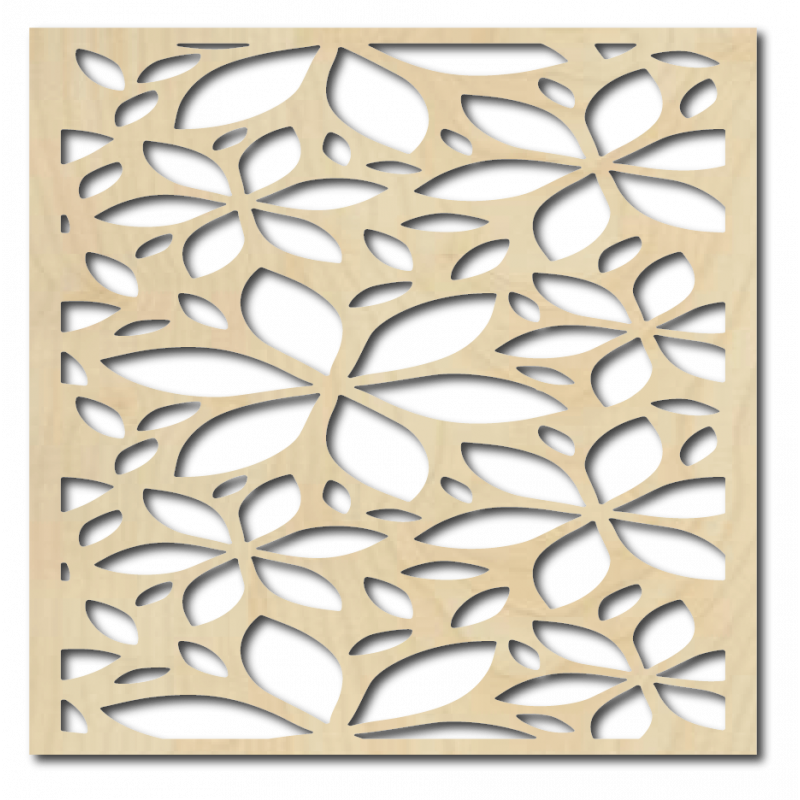 Carved wooden plywood wall picture HORLAT