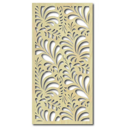 Wall picture carved from plywood flower PIXABAY