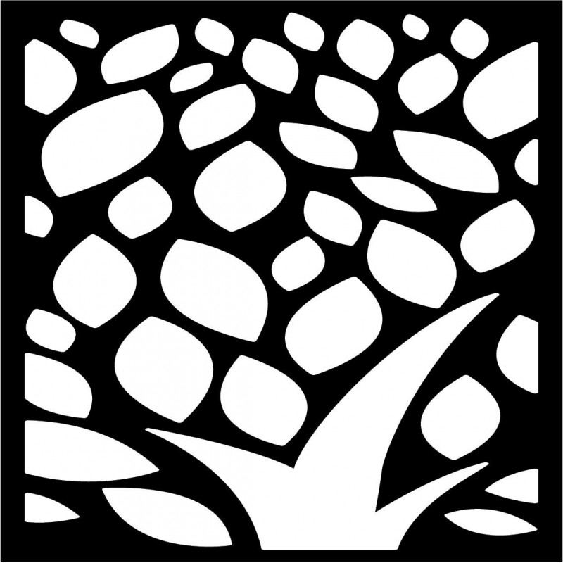 Carved picture on the wall of a wooden plywood   flower LUSEKOJ