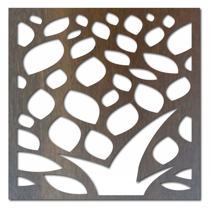 Carved picture on the wall of a wooden plywood   flower LUSEKOJ