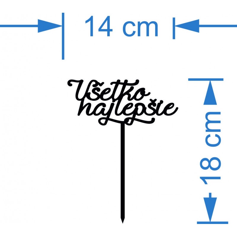 Plastic cake groove All the best Dimensions 138 x 180 mm