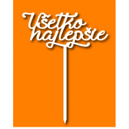 Plastic cake groove All the best Dimensions 138 x 180 mm Plastic cake groove All the best Dimensions 138 x 180 mm