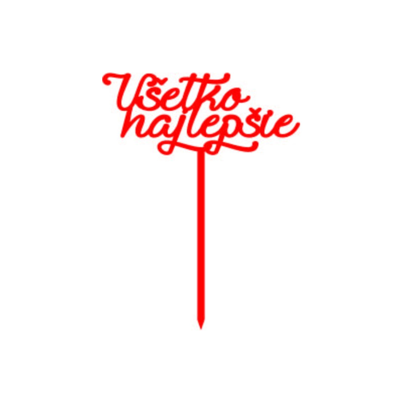 Plastic cake groove All the best Dimensions 138 x 180 mm