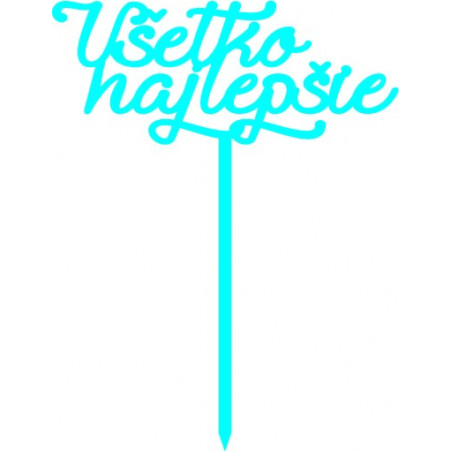 Plastic cake groove All the best Dimensions 138 x 180 mm Plastic cake groove All the best Dimensions 138 x 180 mm