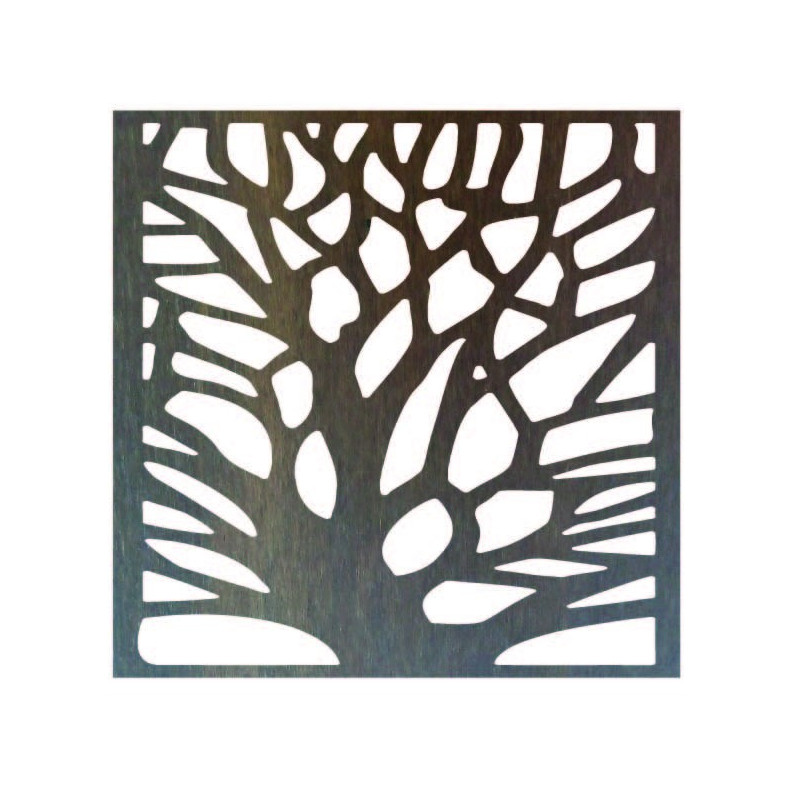 Carved wall painting made of wooden plywood WALNUT tree