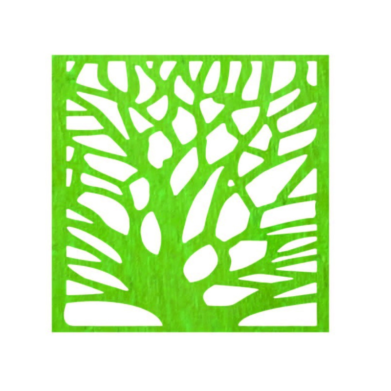 Carved wall painting made of wooden plywood WALNUT tree