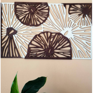 Carved wall picture - ABSTRIK 2