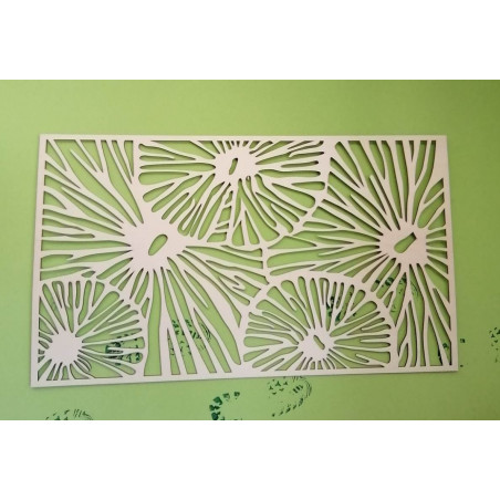 Abstract wooden picture on a wall made of plywood 3D